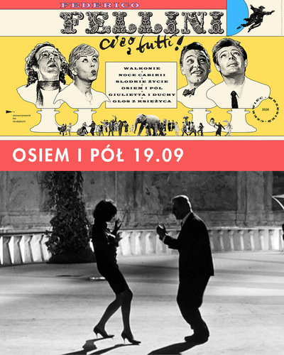 Plakat wydarzenia:  Osiem i pół (1963) 
